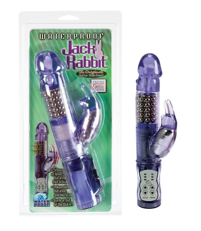 Waterproof Jack Rabbit - (5 rows of beads) purple