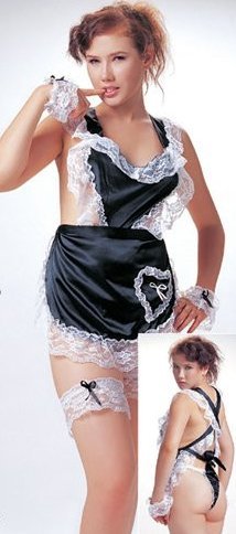 Wholesale waitress uniform only us$53 for 0.5dozen and shipping #1617