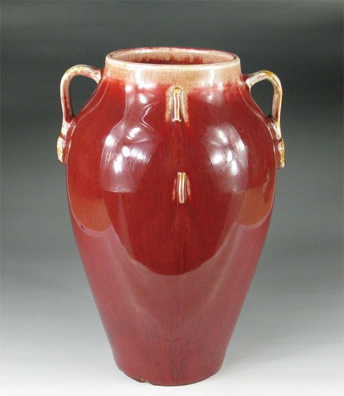 QING DYNASTY OX-BLOOD RED GLAZE Vessel #P2586