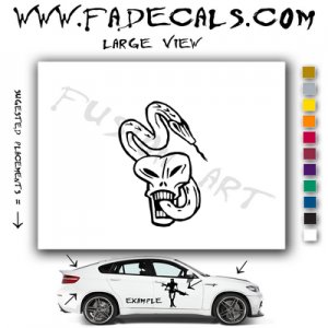 Dark Mark Harry Potter Movie Logo Decal Sticker