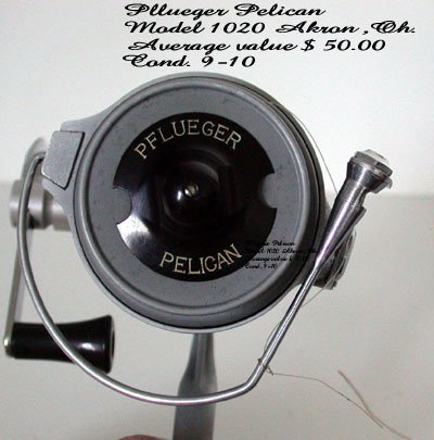 Pflueger ,Bronson ,Heddon,Johnson,Shakespeare,William's