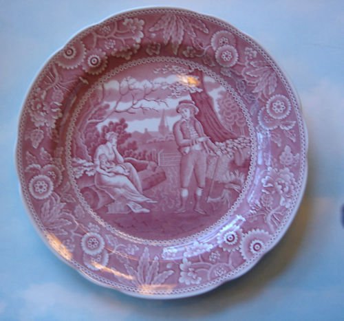 SPODE ARCHIVE COLLECTION WOODMAN DINNER PLATE NEW