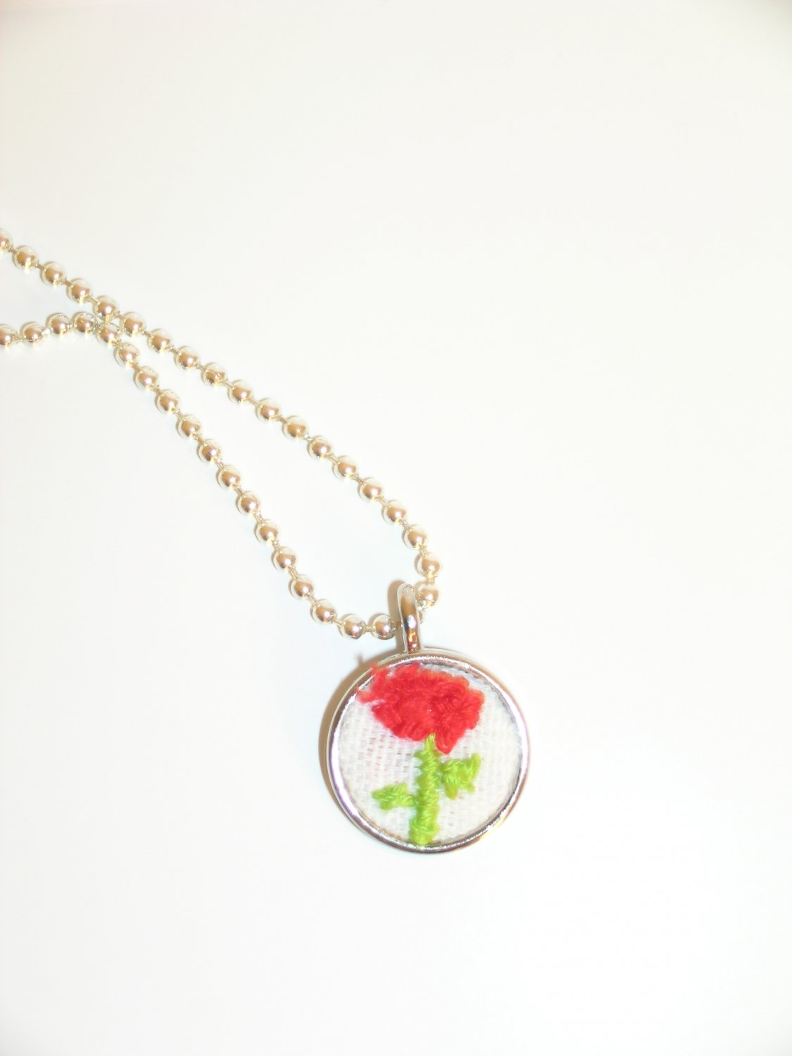Embroidery Necklace