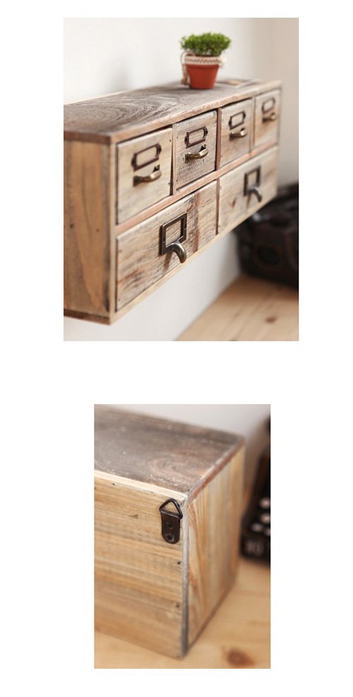 New York Vintage Wall Storage