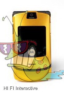 Motorola - RAZR V3i (D&G) (64 MB) (gold)