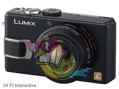 Panasonic - Lumix LX2 (black)