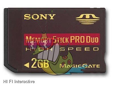 Sony - MemoryStick Pro Duo 2 GB