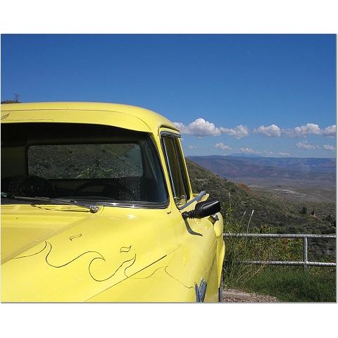 Yellow Truck in AZ 8x10 photo