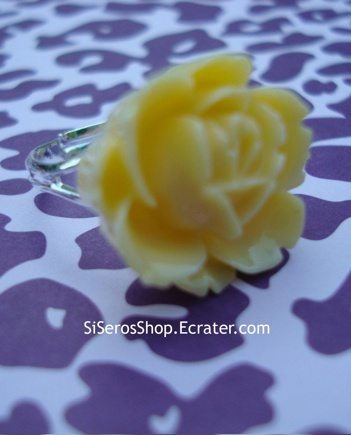 YELLOW Rose Ring