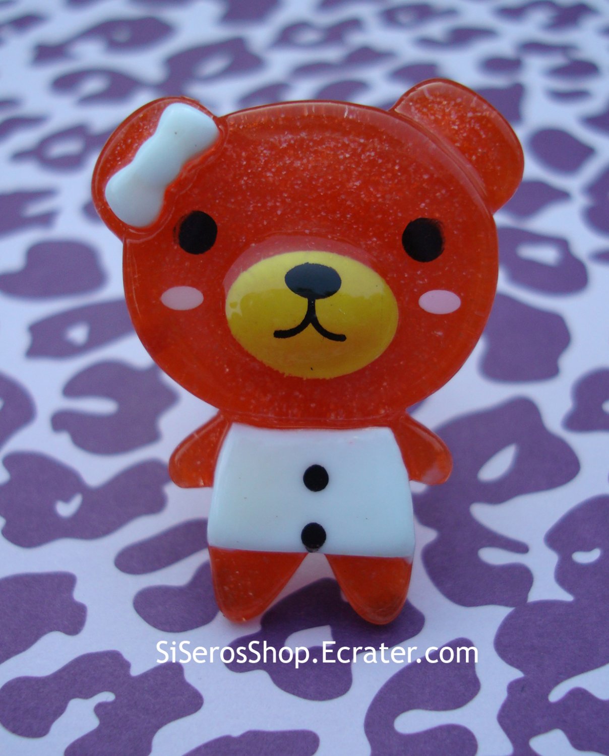Summer Dress RED Teddy Ring