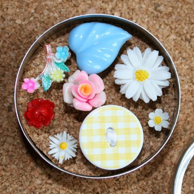 Garden Bouquet Push Pin Set