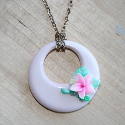 Pastel Moon Necklace