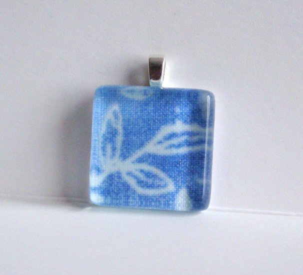 Jean Style Glass Tile Pendant (3)