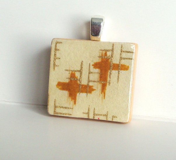 Scrabble Tile Pendant (1)