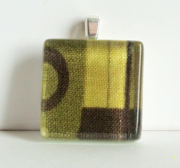Glass Tile Pendant (7)