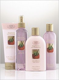 Strawberries and Champagne Sking Silkening Body Lotion