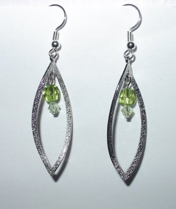 Green Leaves Earrings. STRESS RELIEVER