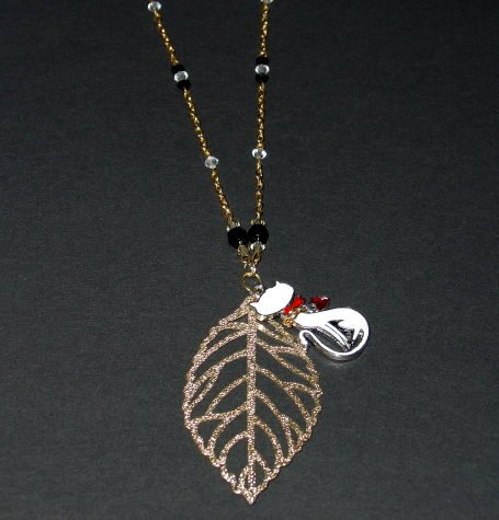 Siamese Cat Necklace