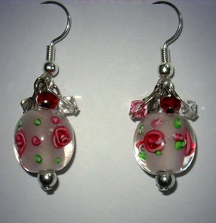 Oriental Pink Earrings