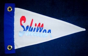 Personalized Cotton Custom Your Boat Name Boat Burgee Flag