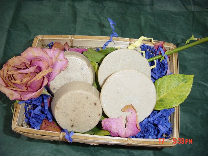APPLE CINNAMON AND VANILLA Handmade Soap - 3 OZ. TART