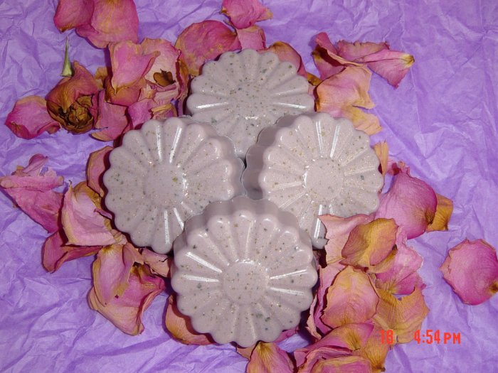 PATCHOULLI AND JASMINE ROSE Handmade Soap - 3 OZ. FANCY BAR