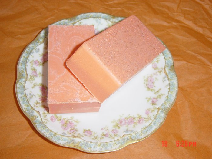 GARDENIA AND VANILLA SUNRISE Handmade Soap - 4oz. BAR