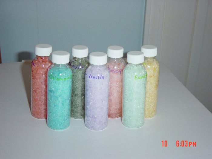 Dead Sea Salt Bath Salts - 2oz. Sample or Favors-Your Choice
