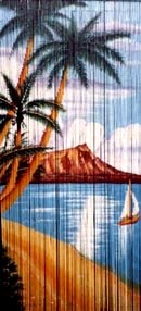 STPGBL14 Waikiki Bamboo Curtain with 135 Strands!