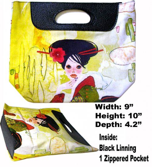 Classique Yellow Geisha Bag
