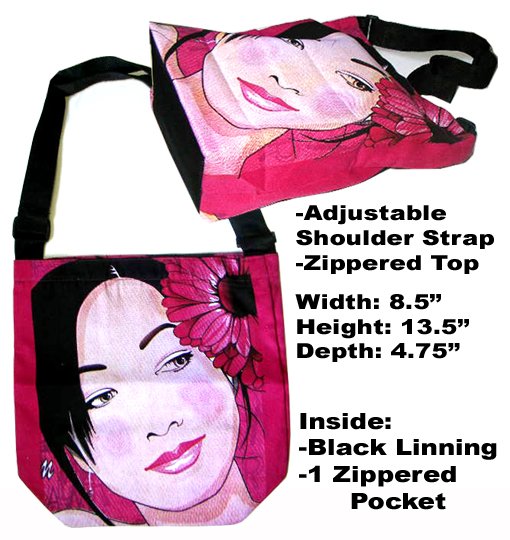 Classique Red Girl Sling Bag