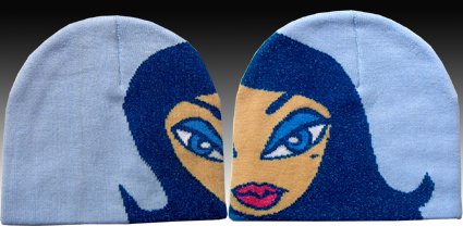 Classique Blue Girl Beanie Hat