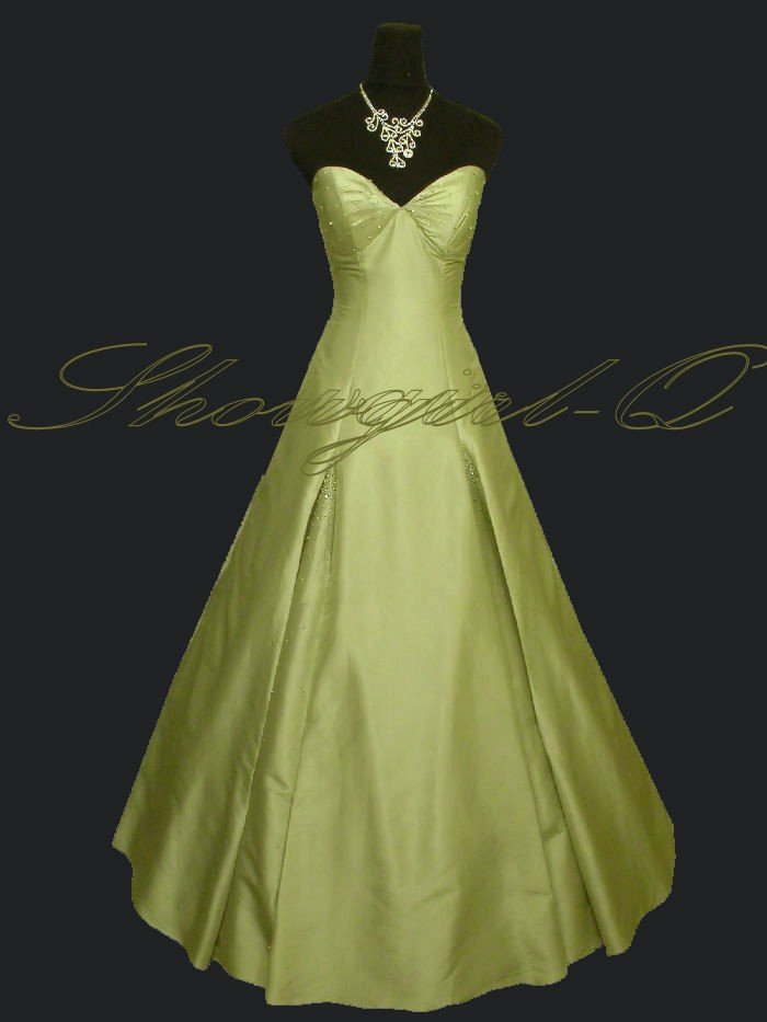 3568 Light Green Evening Dress Prom Dress Ball Gown