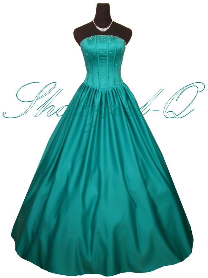 5362T EVENING DRESS PROM BALL GOWN 8 10 12 14 16 18 20