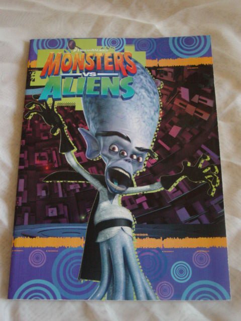 Monsters VS Aliens Coloring and Activity Workbook