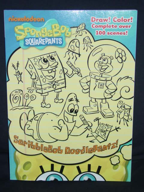 Spongebob Squarepants Draw! Color! Book
