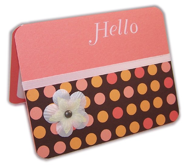 "Hello" Greeting Card