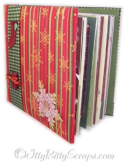 Vintage Styled Christmas 8x8 Album