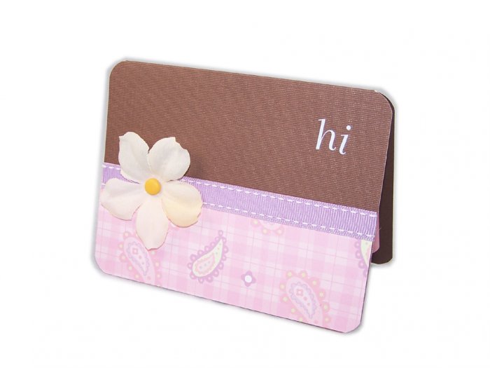 Hi Greeting Card
