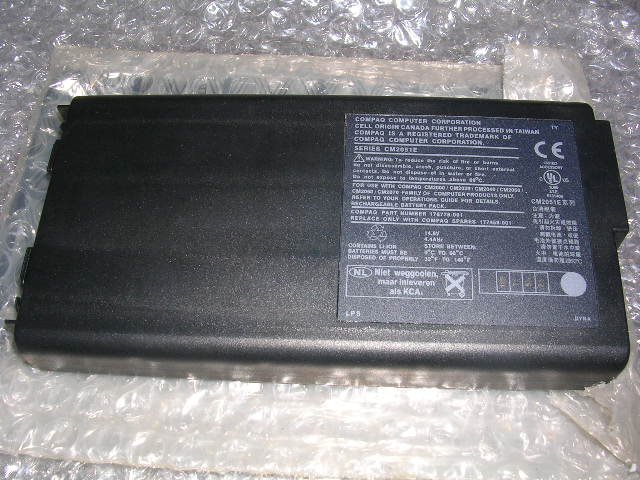 COMPAQ Presario 1200 1600 1800 12XLxx 16XL 18XL Li-Ion Laptop Battery