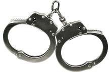 Double Lock Stainless Steel Handcuffs