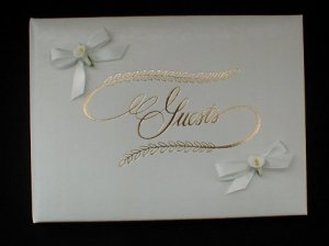 CALLA LILY Wedding/Anniversary/Shower Guest Book