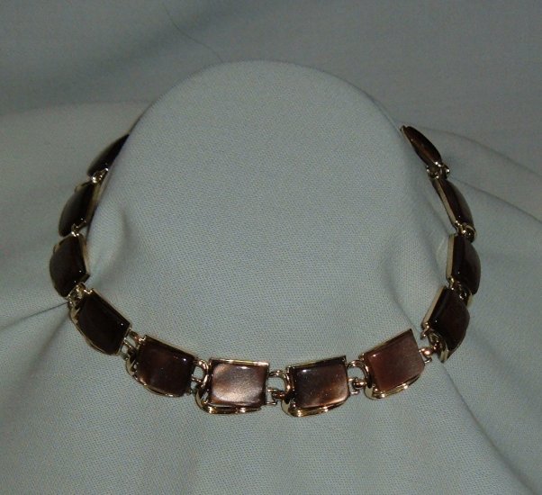 Vintage Coro Lucite Moonstone Necklace