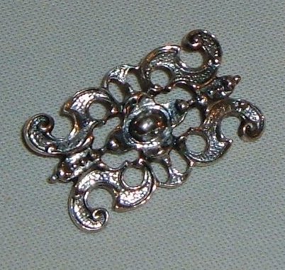 Vintage European Silver Brooch - Marked 825