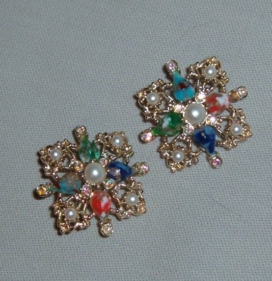 Vintage Sarah Coventry "Galaxy" Earrings