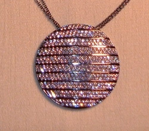 Demi Parure Modern Rhinestones by Joan Rivers