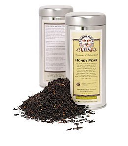 Black Tea: Honey Pear - 4oz Tin