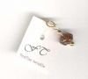 Maroon And Gold Cellphone Charm
