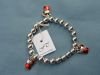 Orange Cocktail Charm Bracelet