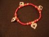 Heart Charm Bracelet